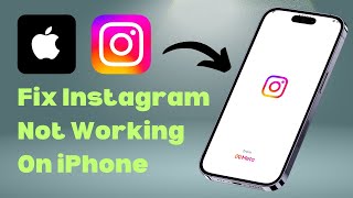 How to Fix Instagram Not Working On iPhone [upl. by Poirer]