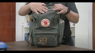 Using Fjällräven Kånken Laptop 15 for Every Day Carry load unload [upl. by Notxed]