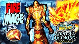 WotLK Classic  Fire Mage World PvP [upl. by Ayital196]