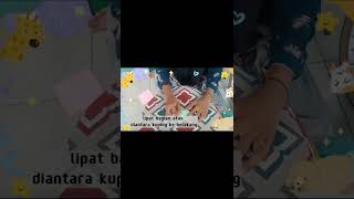 Cara membuat kucing dari kertas origami [upl. by Idnib593]