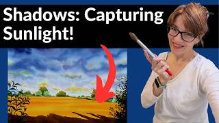 Perfect Landscape Shadows Watercolor Tutorial [upl. by Quillon]