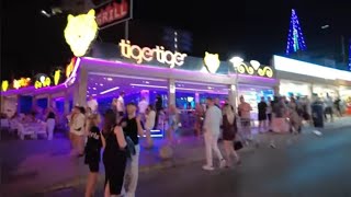 MAGALUF Strip Nightlife Majorca 1am [upl. by Sivi]