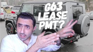 Mercedes Benz G 63 Wagon Lease Payment is HOW MUCH MA CAR BROKER [upl. by Llertnahs261]