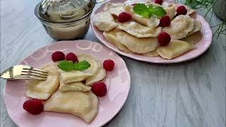 🍒 Pierogi z serem na słodko 🍓 [upl. by Caleb]