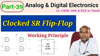 Clocked SR Flipflop working in tamil [upl. by Maggi]