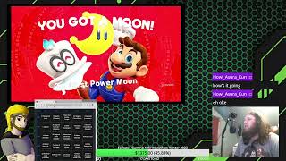 Rawk Streams Super Mario Odyssey Bingo  EG48 [upl. by Annauqal727]