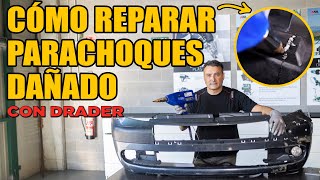 🚗 👉🏻Cómo Reparar un Parachoques Roto👈🏻 🚗  Como Arreglar un Paragolpes Roto  Paso a paso ✅ [upl. by Aihsal]