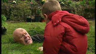 Coronation Street  Fred Elliot potholing in Audrey Roberts garden  April 2005 [upl. by Nolita642]