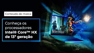 Linha de processadores Intel® Core™ HX  potência e flexibilidade para todas as tarefas [upl. by Nelehyram]