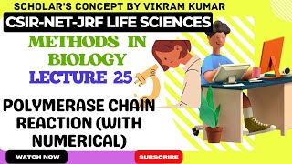 PCR Polymerase Chain Reaction  Important Formula  Methods in Biology [upl. by Tannie]