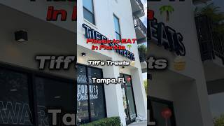 Places to eat in FL 🌴 ￼Tiff’s Treats 🍪 tampa dessert placestoeat florida tiffstreats [upl. by Ahsieni662]