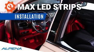 Install MAX LED Strips Starter Kit from Alpena [upl. by Virendra]