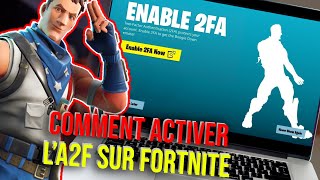 Comment activer L’A2F sur Fortnite PS4SWITCHPCXBOX [upl. by Drummond]