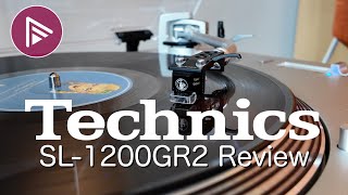 Technics SL1200GR2 Turntable Review  An Audiophile Deck [upl. by Aramoix]