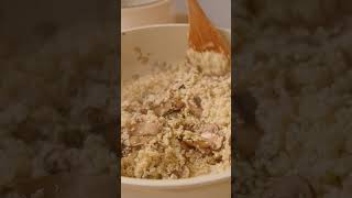 Garlic mushroom quinoa recipe🍴 [upl. by Aitak]