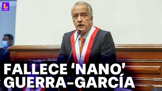 LO ÚLTIMO Fallece congresista Hernando GuerraGarcía en Arequipa tras una descompensación [upl. by Ajnek]