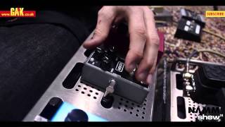 Dunlop Echoplex Preamp and MXR UniVibe Demo at NAMM 2014 [upl. by Aicilev]