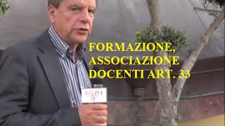 FORMAZIONE ASSOCIAZIONE DOCENTI ART 33 [upl. by Ahsinna]