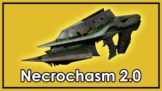 Destiny Rise of Iron How to Get Husk of the Pit amp Necrochasm 20  Exotic Raid Weapon [upl. by Newhall]