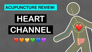 Points Review Heart Channel Acupuncture Meridian [upl. by Flori]