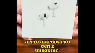 Apple AirPods Pro 2nd generation with MagSafe Case 2nd generationUSBCClear CallingNoise C [upl. by Nolyaj]