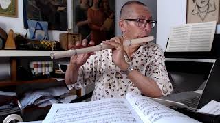 A Bova Prélude no 47 for baroque flute [upl. by Siloum]