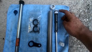 How to Service the SR Suntour XCR 32 Air MTB Fork [upl. by Valaree]