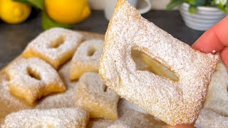 Beignets au Citron  SANS FOUR NI Friture  3 Ingrédients  Recette au Air Fryer [upl. by Etnaed]