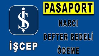 Pasaport Harcı Ve Defter Bedeli Ödeme Pasaport Harcı Nasıl Ödenir [upl. by Enileqcaj]