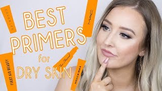 BEST PRIMER for DRY SKIN  TOP 5 Hydrating amp Illuminating Primers [upl. by Eusoj]