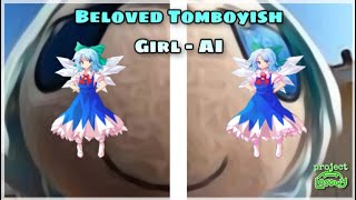 “Beloved Tomboyish Girl” except AI continues the song touhou [upl. by Atteuqaj]