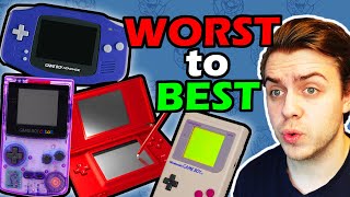 Ranking All Nintendo Handhelds [upl. by Maggs]