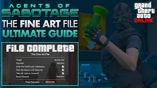 The Fine Art File Preps amp Finale ALL Objectives Ultimate Guide [upl. by Houlberg736]