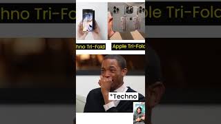 Apple tri fold vs android tri fold hahahah funny views [upl. by Kaz]