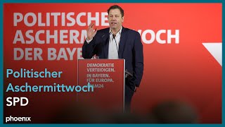 Politischer Aschermittwoch der SPD am 140224 [upl. by Mcnully380]