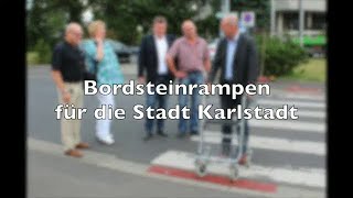 Bordsteinrampen für die Stadt Karlstadt von der ROFLEX GmbH [upl. by Tierell416]