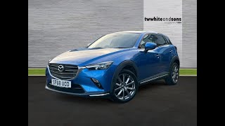 Mazda CX3 20 SKYACTIVG Sport Nav 5dr Manual Petrol Dynamic Blue 24567 Miles 3 Owners  SF68 UOD [upl. by Korns]