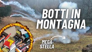 SPARIAMO i BOTTI di CAPODANNO in MONTAGNA MEGA STELLE E PETARDI da PAURA [upl. by Nosro]