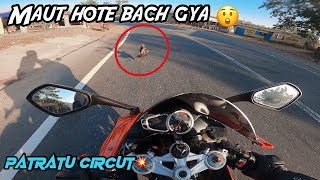 Patratu Circuit me Murgi aa gya 🐓  bach gya re baba 😃larx [upl. by Atcele86]