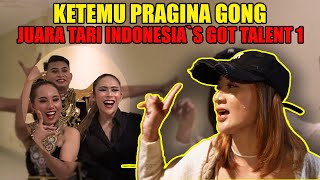 KETEMU JUARA 1 TARI INDONESIAS GOT TALENT PERTAMA  PRAGINA GONG  DAILY VLOG 24 [upl. by Telrahc]