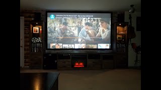 Silver Ticket 120 in Projector Screen Install and Review [upl. by Bliss280]