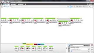 Getting Started Programming The LEGO Mindstorms EV3 Motor Blocks [upl. by Gibbon290]