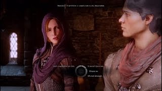 Dragon Age Inquisition  Debriefing Leliana On Adamant Fortress [upl. by Gayleen]