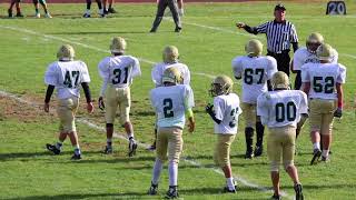 Longwood Junior High School Football  Gelinas vs Longwood [upl. by Annua]