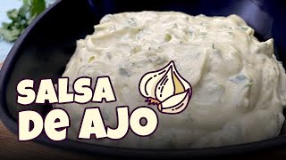 Cómo Hacer Salsa de AJO y Perejil [upl. by Magbie]