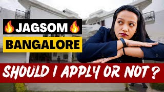 JAGSOM Bangalore🔥 Eligibility😯  Fees  Seat🤔  Scholarship👍  Placement 16 LPA🤑  Ranking🤩 [upl. by Jennie]