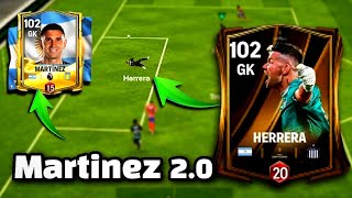 Gk Herrera  Emiliano Martinez 20 version 🥵  Fc mobile gameplay [upl. by Niveg]