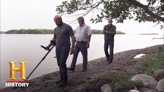 The Curse of Oak Island The Boulderless Beach  History [upl. by Aggi]