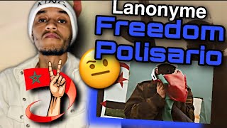 Lanonyme  Freedom Polisario  REACTION 🇲🇦🇩🇿🔥رسالة من القلب من مغربي [upl. by Dnomaj]