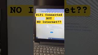 WiFi Connected BUT Internet NOT working [upl. by Dymphia]